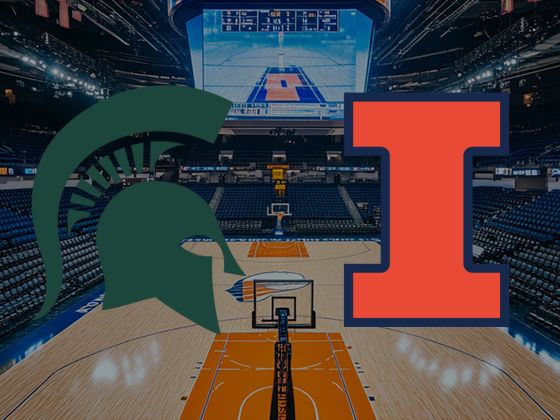 Michigan State Spartans at Illinois Fighting Illini Basketball